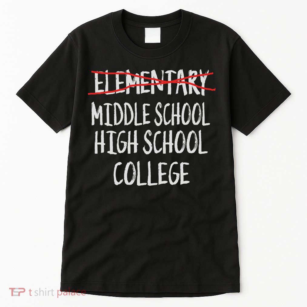 2025 Funny Elementary School Graduation 6th Grade Graduation Tall T-Shirt