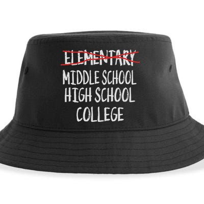 2025 Funny Elementary School Graduation 6th Grade Graduation Sustainable Bucket Hat