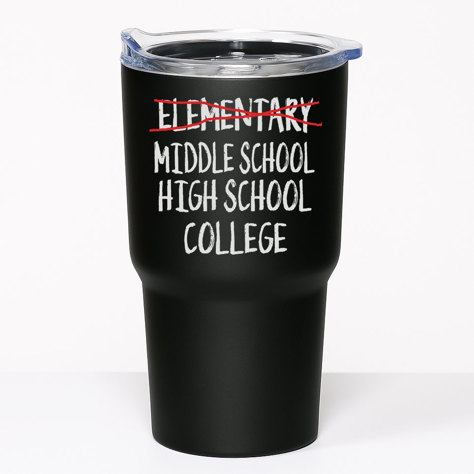 2025 Funny Elementary School Graduation 6th Grade Graduation Tumbler