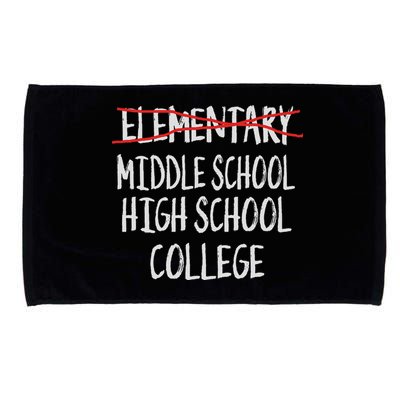2025 Funny Elementary School Graduation 6th Grade Graduation Microfiber Hand Towel