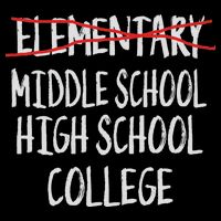2025 Funny Elementary School Graduation 6th Grade Graduation Cropped Pullover Crew