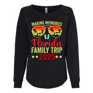 2025 Florida Family Trip Vacation Womens California Wash Sweatshirt