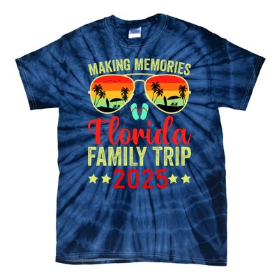 2025 Florida Family Trip Vacation Tie-Dye T-Shirt