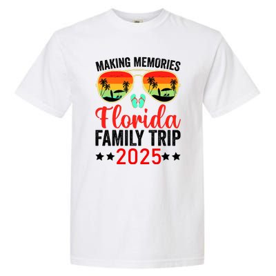 2025 Florida Family Trip Vacation Garment-Dyed Heavyweight T-Shirt