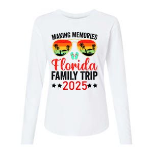 2025 Florida Family Trip Vacation Womens Cotton Relaxed Long Sleeve T-Shirt