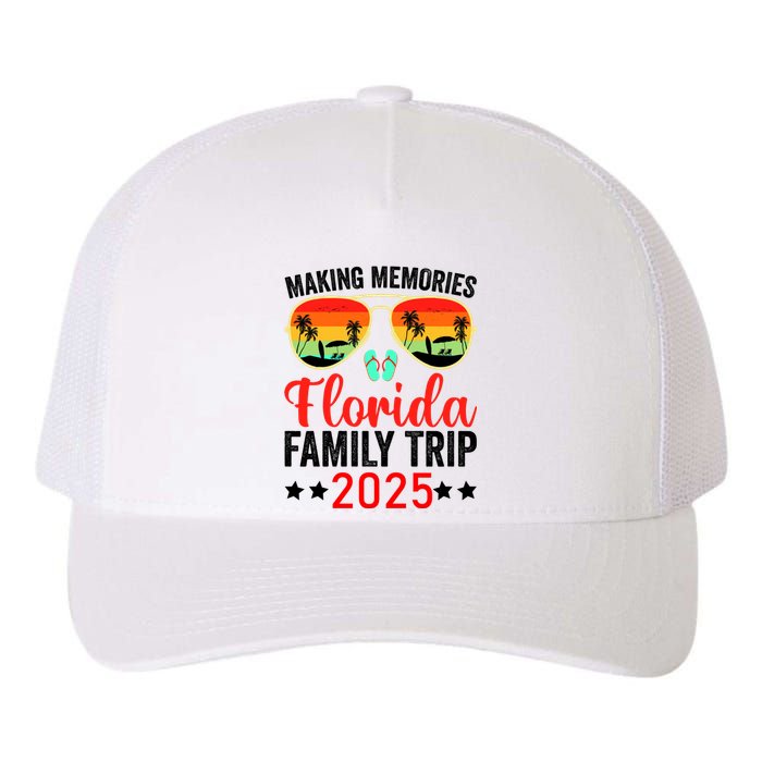 2025 Florida Family Trip Vacation Yupoong Adult 5-Panel Trucker Hat