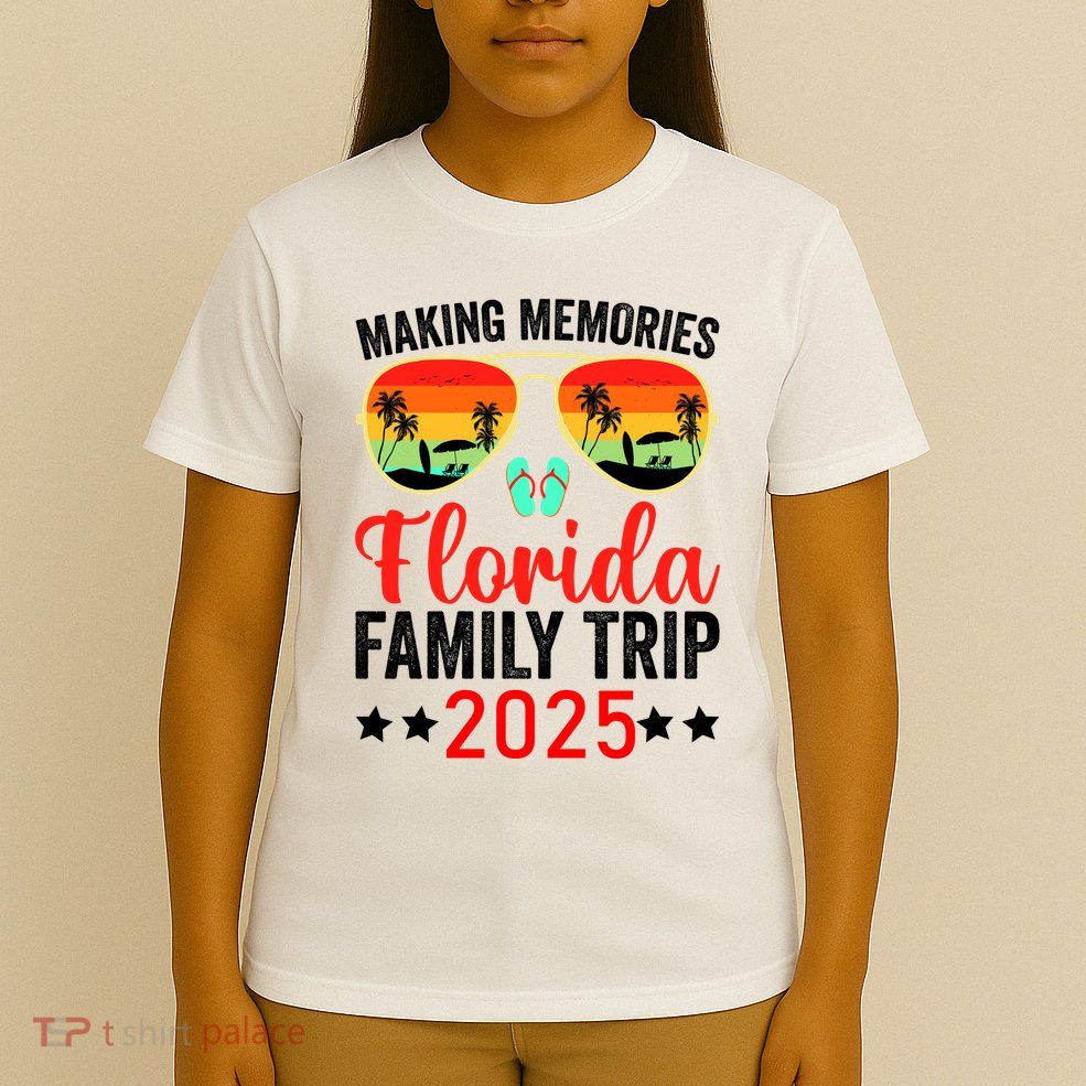 2025 Florida Family Trip Vacation T-Shirt