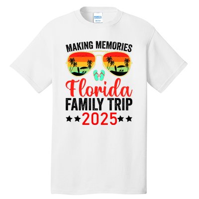 2025 Florida Family Trip Vacation Tall T-Shirt