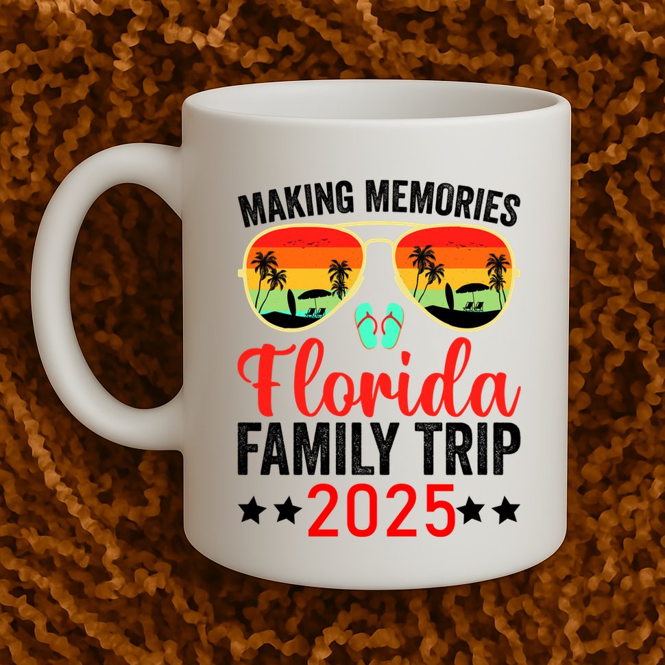 2025 Florida Family Trip Vacation Mug