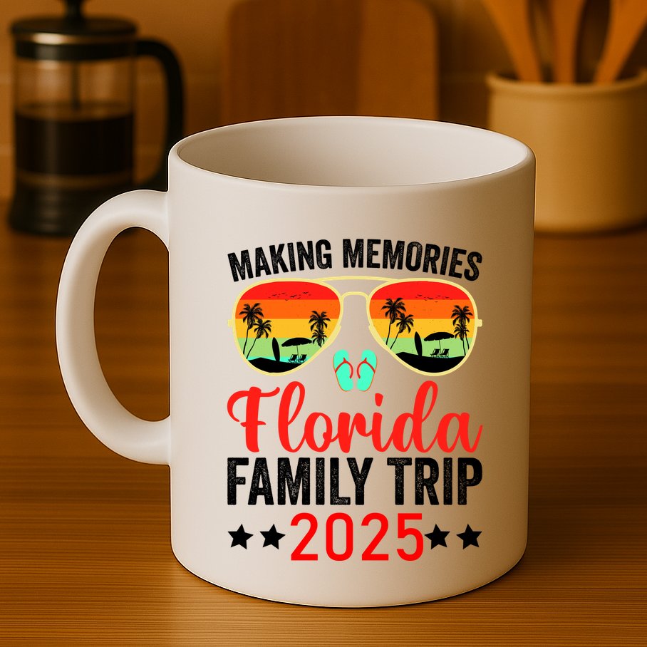 2025 Florida Family Trip Vacation Mug