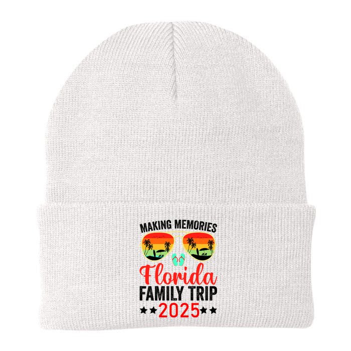 2025 Florida Family Trip Vacation Knit Cap Winter Beanie