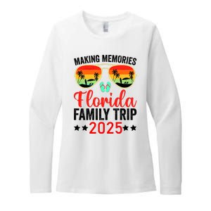 2025 Florida Family Trip Vacation Womens CVC Long Sleeve Shirt