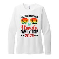 2025 Florida Family Trip Vacation Womens CVC Long Sleeve Shirt