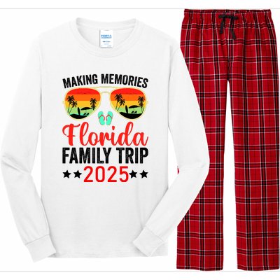 2025 Florida Family Trip Vacation Long Sleeve Pajama Set