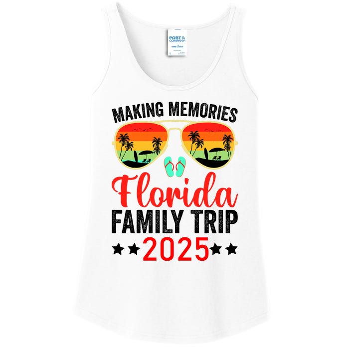 2025 Florida Family Trip Vacation Ladies Essential Tank