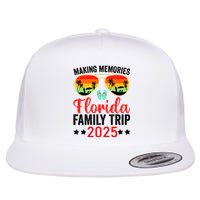 2025 Florida Family Trip Vacation Flat Bill Trucker Hat