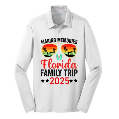 2025 Florida Family Trip Vacation Silk Touch Performance Long Sleeve Polo