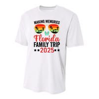 2025 Florida Family Trip Vacation Youth Performance Sprint T-Shirt