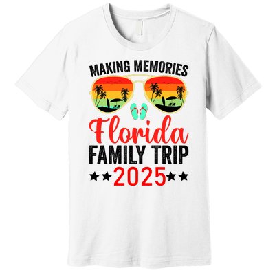 2025 Florida Family Trip Vacation Premium T-Shirt