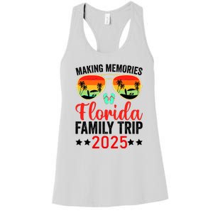 2025 Florida Family Trip Vacation Women's Racerback Tank