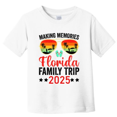2025 Florida Family Trip Vacation Toddler T-Shirt