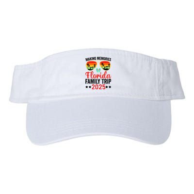 2025 Florida Family Trip Vacation Valucap Bio-Washed Visor