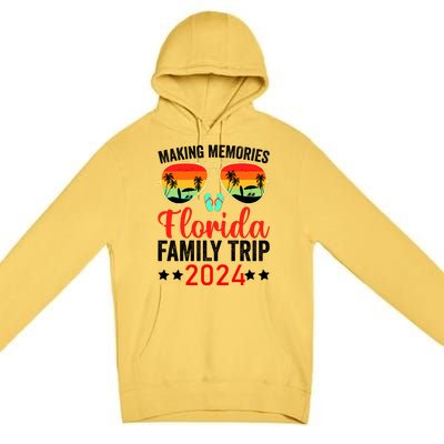 2024 Florida Family Trip Vacation Premium Pullover Hoodie