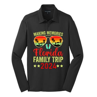 2024 Florida Family Trip Vacation Silk Touch Performance Long Sleeve Polo