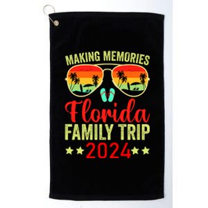 2024 Florida Family Trip Vacation Platinum Collection Golf Towel