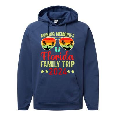 2024 Florida Family Trip Vacation Performance Fleece Hoodie