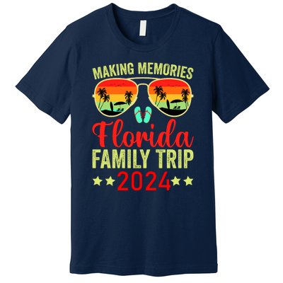 2024 Florida Family Trip Vacation Premium T-Shirt