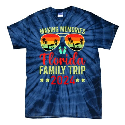 2024 Florida Family Trip Vacation Tie-Dye T-Shirt