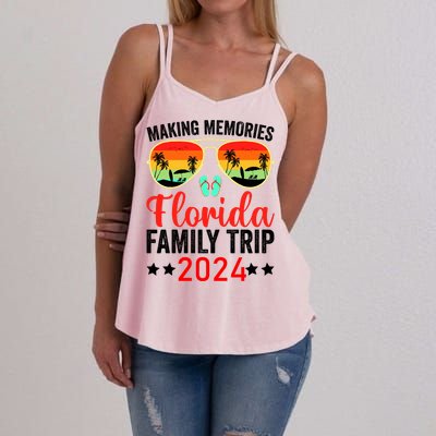 2024 Florida Family Trip Vacation Women's Strappy Tank