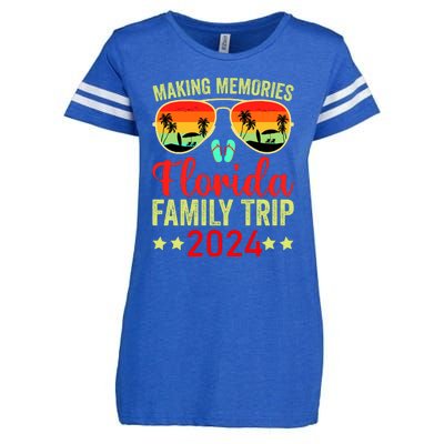 2024 Florida Family Trip Vacation Enza Ladies Jersey Football T-Shirt