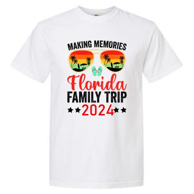 2024 Florida Family Trip Vacation Garment-Dyed Heavyweight T-Shirt