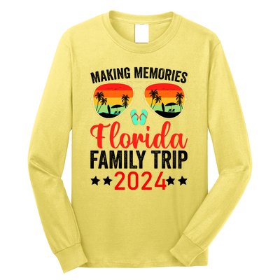 2024 Florida Family Trip Vacation Long Sleeve Shirt