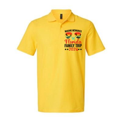 2024 Florida Family Trip Vacation Softstyle Adult Sport Polo