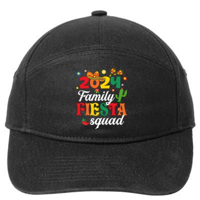 2024 Family Fiesta Squad Cinco De Mayo 7-Panel Snapback Hat