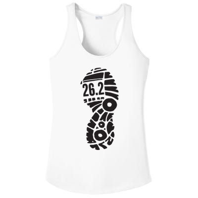 262 Full Marathon Runner Women Ladies PosiCharge Competitor Racerback Tank