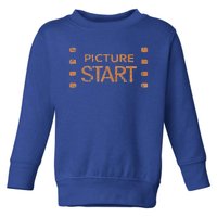 24fps Film Maker Motion Picture Crew Toddler Sweatshirt