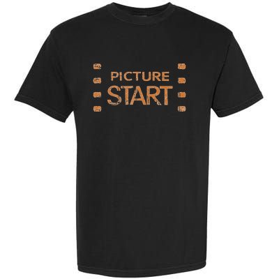 24fps Film Maker Motion Picture Crew Garment-Dyed Heavyweight T-Shirt