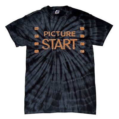 24fps Film Maker Motion Picture Crew Tie-Dye T-Shirt