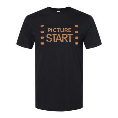 24fps Film Maker Motion Picture Crew Softstyle CVC T-Shirt