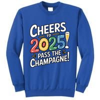 2025 Funny New Year Champagne Celebration! Cheers 2025 Cool Gift Sweatshirt