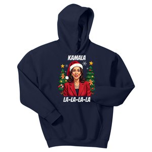 2024 Funny President Kamala Harris Christmas Kids Hoodie