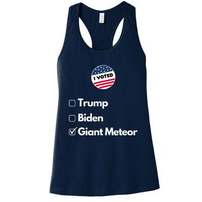 2024 Funny President Election Vote Women's Racerback Tank