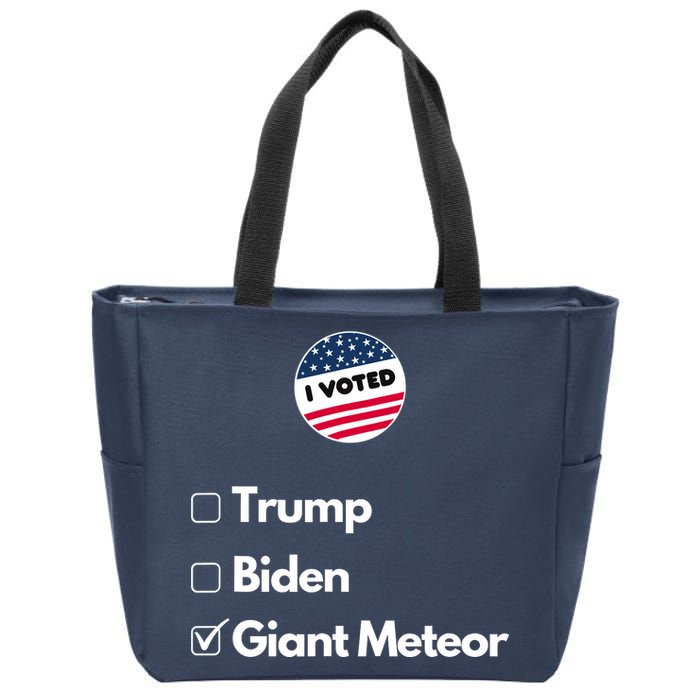 2024 Funny President Election Vote Zip Tote Bag