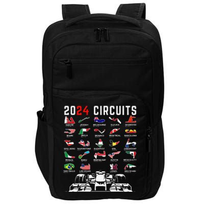 2024 Formula Racing Track Formula Race Formula Car Fan Impact Tech Backpack