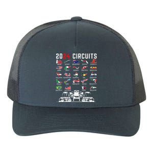 2024 Formula Racing Track Formula Race Formula Car Fan Yupoong Adult 5-Panel Trucker Hat