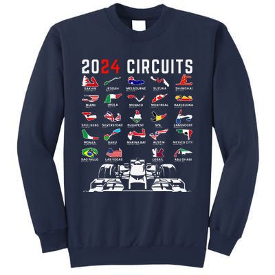 2024 Formula Racing Track Formula Race Formula Car Fan Sweatshirt